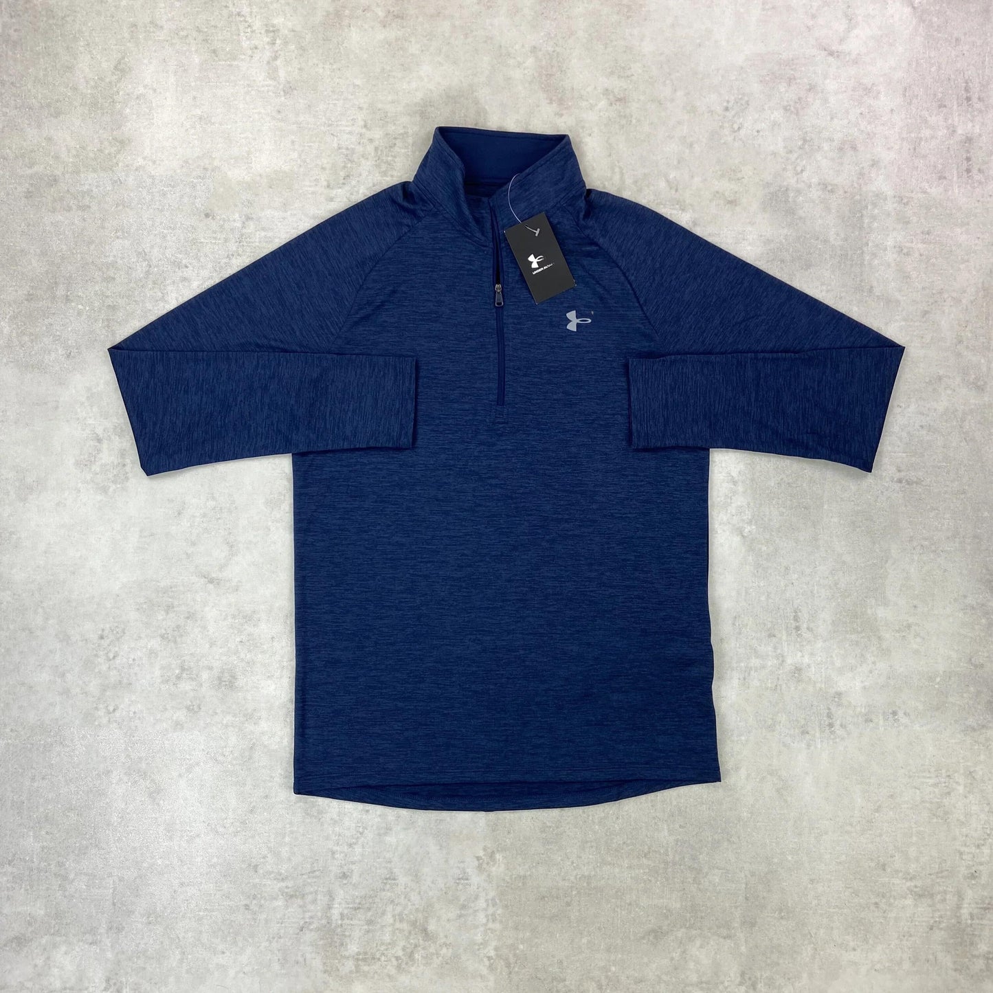 un arm "navy" half zip