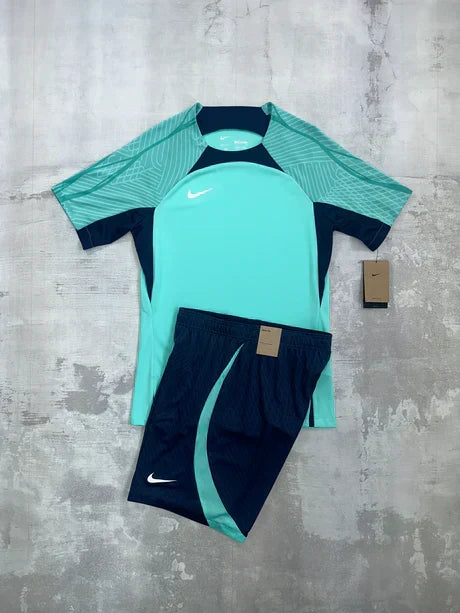 nke mlr short set - tech turquoise