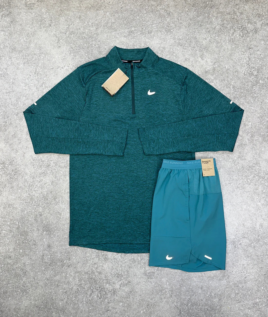 "green long sleeve"