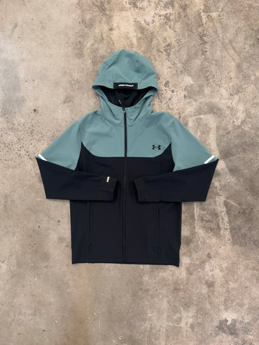 un/arm windbreaker - vintage green