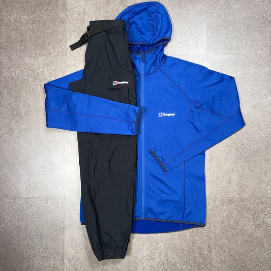 BGS ABBEYSTED TRACKSUIT - BLUE/BLACK