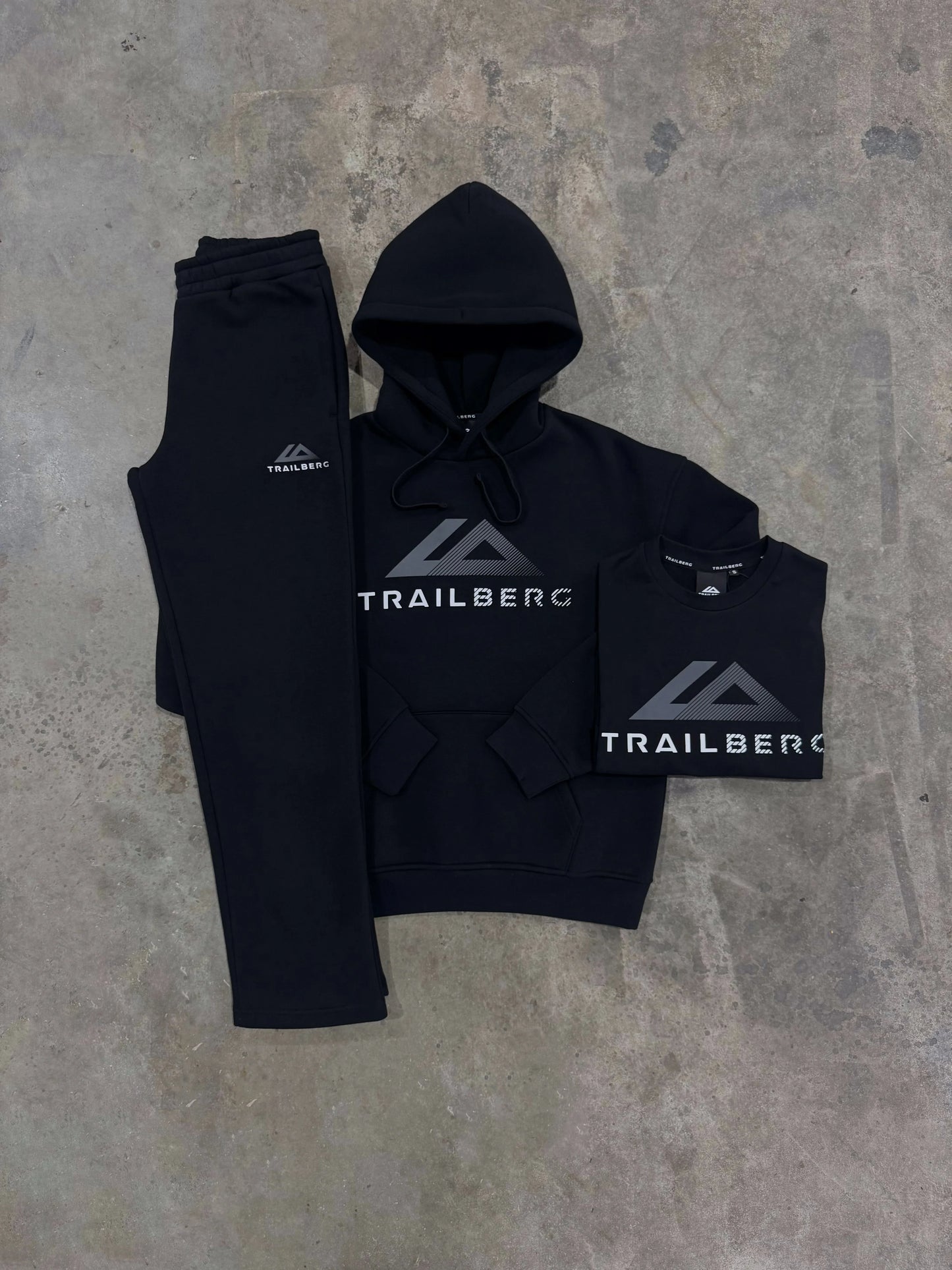 tbg tracksuit black/grey